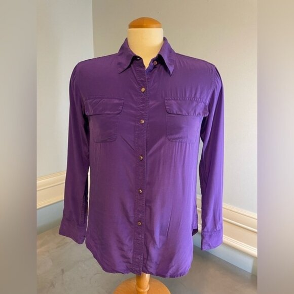 Juicy Couture - Vintage 90s Silk blouse - Picture 1 of 5